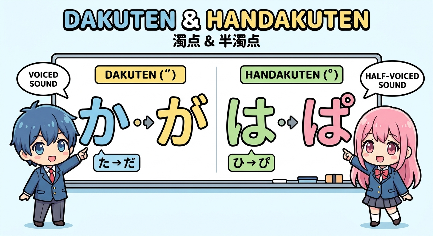 Dakuten & Handakuten